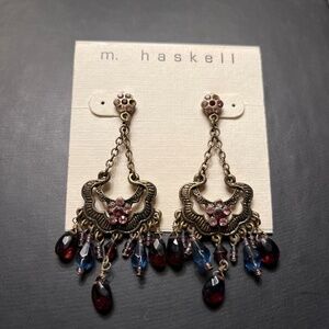 Miriam Haskell Vintage-inspired Chandelier Earrings